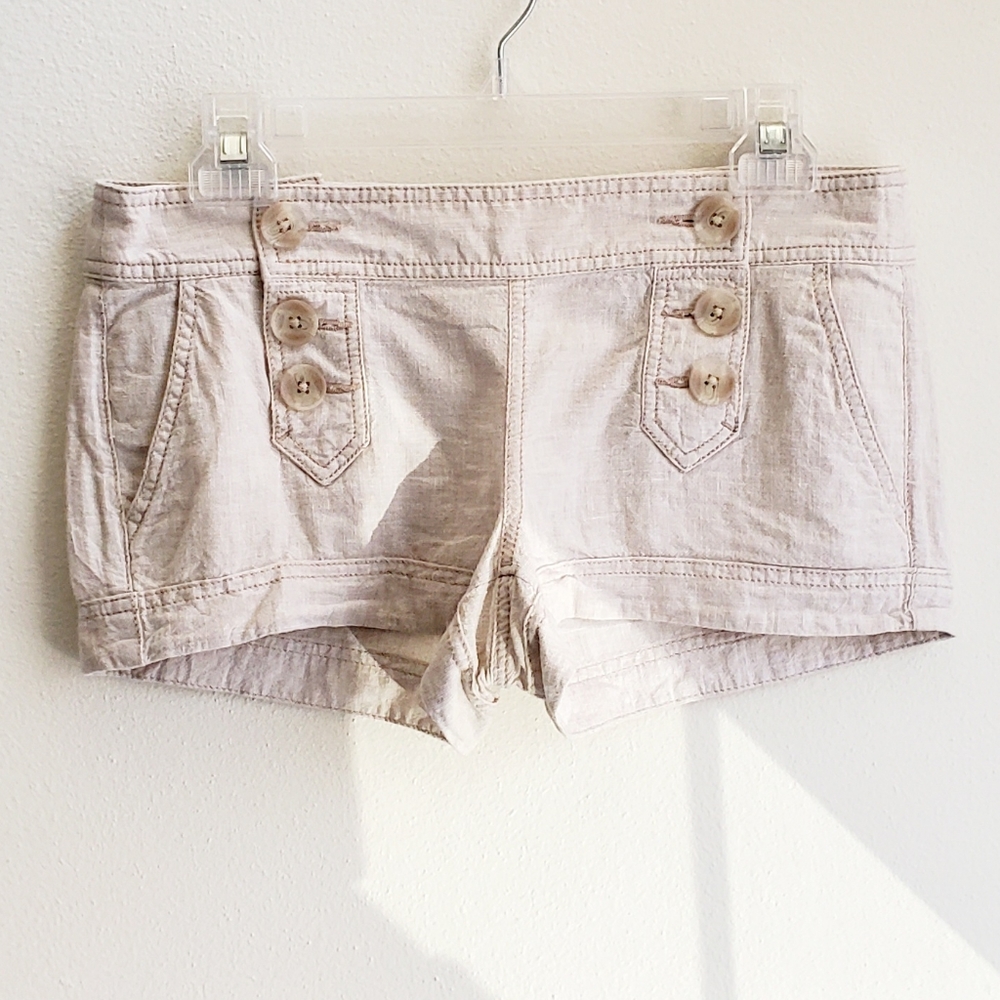 Express Linen Shorts, Size 0
